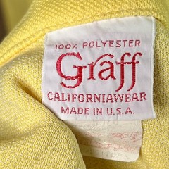 Vintage 70s Yellow Polyester Pant Suit Two Piece Retro Disco Mid Century Formal