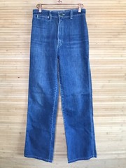Wrangler Jeans Junior 11 Vintage 70s Born In USA Tag No Fault Jeans sz 26×31