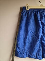 Vintage 90s Hanes Her Way Deadstock NOS Large Blue Activewear Shorts 100% Nylon