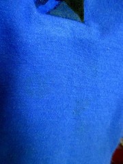 True Vintage Top Medium 1970s Blue Womens Medium Mod Go-Go Buttery