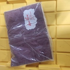 80s Aqua Sheen Maroon Vinyl Rubber Stadium Raincoat Nos Size Medium Jacket H35