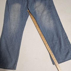 Vintage 90s JNCO Jeans Baggy Wide Leg Crown Graffiti Light Wash 31 Y2K Skater