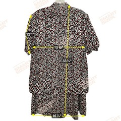 Koret Vintage Womens Medium Size 10-12 Two Piece Skirt Set Short Sleeve Vintage