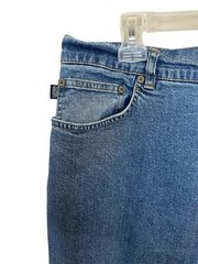 Lauren Jeans Co Ralph Lauren High Waist Light Wash Mom Classic Straight Size 16