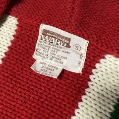 VTG 70s Montgomery Ward Boho Poncho Style belted Cardigan Flared sleeves RARE