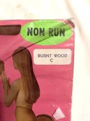Barbara Lee Vintage Panty Burnt Wood Womens Non Run Pantyhose (SALE)