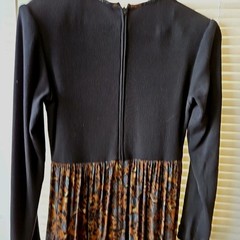 Karin Stevens Dress Size 8 Cotton &Rayon, Polyester, Paisley Vintage ’90s