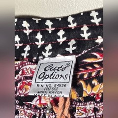 Vintage Women’s Free Size Maxi Skirt Flowy Boho Gypsy Hippie Festival