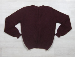 Vintage 50s Dotty Mann Mohair Blend Cardigan Sweater Womens (M) V Neck Grunge