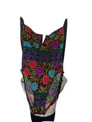 Vintage 60s 70s Rose Marie Reid Psychedelic Floral One Piece Swimsuit Mod XS SM