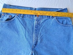 Vintage Chic Womens Sz 20 Avg Mom Jeans Relaxed Fit Med Wash High Rise 36×32