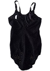 Vintage All in One Girdle Bodysuit Shaper Shapewear BALI Sz 38-C Lace Black 7432