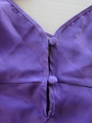 Jo Intimates Purple Lingerie Sleepwear Sz M Womens Polyester Vtg