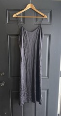 Vanity Fair Black Slip Dress Size 32 Inches