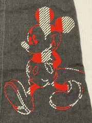 Disney Mickey Mouse x Jean Charles De Castelbajac Embroidered Grey Skirt Vintage