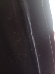 Vintage 1970s/1980s Intuitions Union-Made Black Velvet Gothic Maxi-skirt