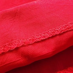 Red Dress Size 8 Vintage Button Cottage Academia Classy Retro Inspired