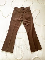 Vintage Levis Bell Bottom Flare Women’s Brown Pants Size 6 (S) 28″ W 27″ Inseam