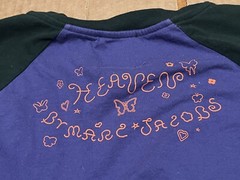 Heaven By Marc Jacobs Blissful Bear Flower Shirt XL Portugal Purple Designer