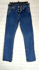 Vintage Levi’s 513 27×38 Women’s Button Fly Made In Belgium W26 x L32 0414 38695