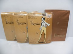 3 Pr. Beautiful Bryans Vintage Be Natural Pantyhose B2 Medium