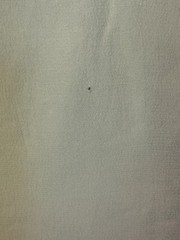 Vintage Silky White Blouse faux diamond /bead sequence collar dainty Size SMALL