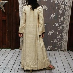 Vintage Kaftan 1960s 1970s Anita Pallenberg Nat~A~Raj 100% Natural Silk