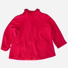 VTG Vintage 90s Cozy Red quilted button-up jacket 3XL