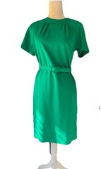 Allison Ayers Vintage Secretary Dress Size 12 Green
