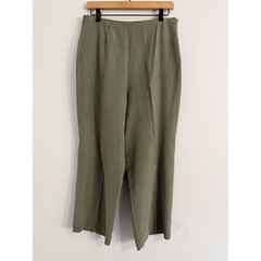 Vintage Tommy Bahama – Green 100% Silk Casual Pants