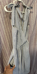 Vintage Serbin Designed by Marianne Blue A-line Sleeveless Women’s Dress