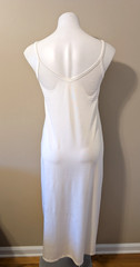 80’s VANITY FAIR White #10-158 Reversible Spin Full Slip/nitegown sz 34 32”/40