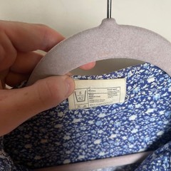 Laura Ashley Vintage 70’s Maxi Dress Sz 12UK 10US L Ditsy Prairie Boho Rare Blue