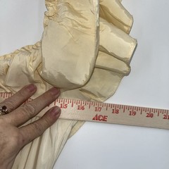 Alfred Angelo Yellow Victorian Ball Gown Size M 7/8 JR Flirtations Prom Belle