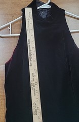 Women’s Vintage Zum Zum Black & Teal Cocktail Dress 9/10