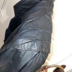 Vintage G-III Punk 80s Black Leather Cropped Jacket Feminine