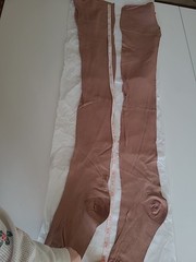 Vintage CC41 RAYON Stockings From The 1940s In Very Good Conditions Size 8 1/2