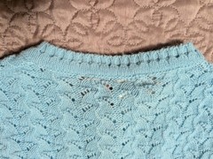 (large) NOS! 1960s Baby Blue Cardigan ORLON Acrylic by BERNICE Creations VINTAGE