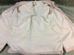Vintage Hilda Ltd Made In Iceland Virgin Wool Sweater Jacket Coat L tan ivory