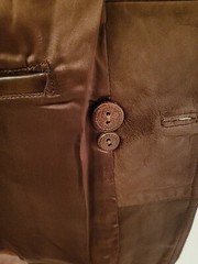 Vintage Golden Collection by Pioneer Wear Western Leather & eel Jacket Size 40