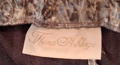 90’s Vtg Metallic Velvet Burnout Dress Gown Maxi Fairy Boho Bride Goth Y2K