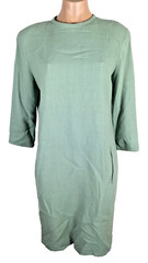 Stanley Platos Martin Ross Mint Green Cocktail Dress Business Work Long Sleeve 8