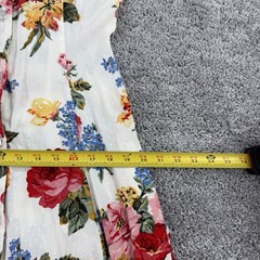 VTG Carole Little Dress Women’s 10 Floral Cottagecore Prairie Maxi Button Front