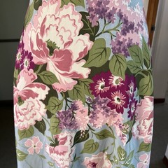1940s Or 50s Vintage Textron Rayon Bias Cut Wrap Dress 29-32w