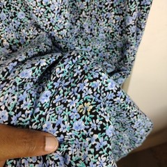 Vintage All That Jazz Grunge Floral Maxi Sundress No Size Tag Sz S? Black Blue