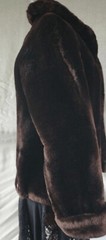 Levy’s Vintage Brown Sheep Fur Jacket