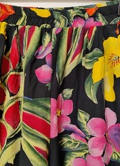 Vintage Sandra Ow-Wing Size 8 N.R.1 Saks Fifth Avenue Women’s Floral Pants EVC