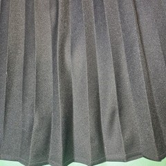 Benton & Smith Black Pleated Skirt 14 Vintage Classic Preppy Schoolgirl Midi