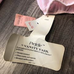 NWT Vintage Vanity Fair Nightgown Women’s Medium Dacron Polyester Waffle Pink