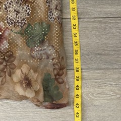 VINTAGAE ROBBIE BEE FLORQL 100% SILK DRESS
